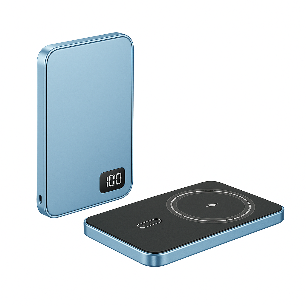 Premium Metalen MagSafe Powerbank