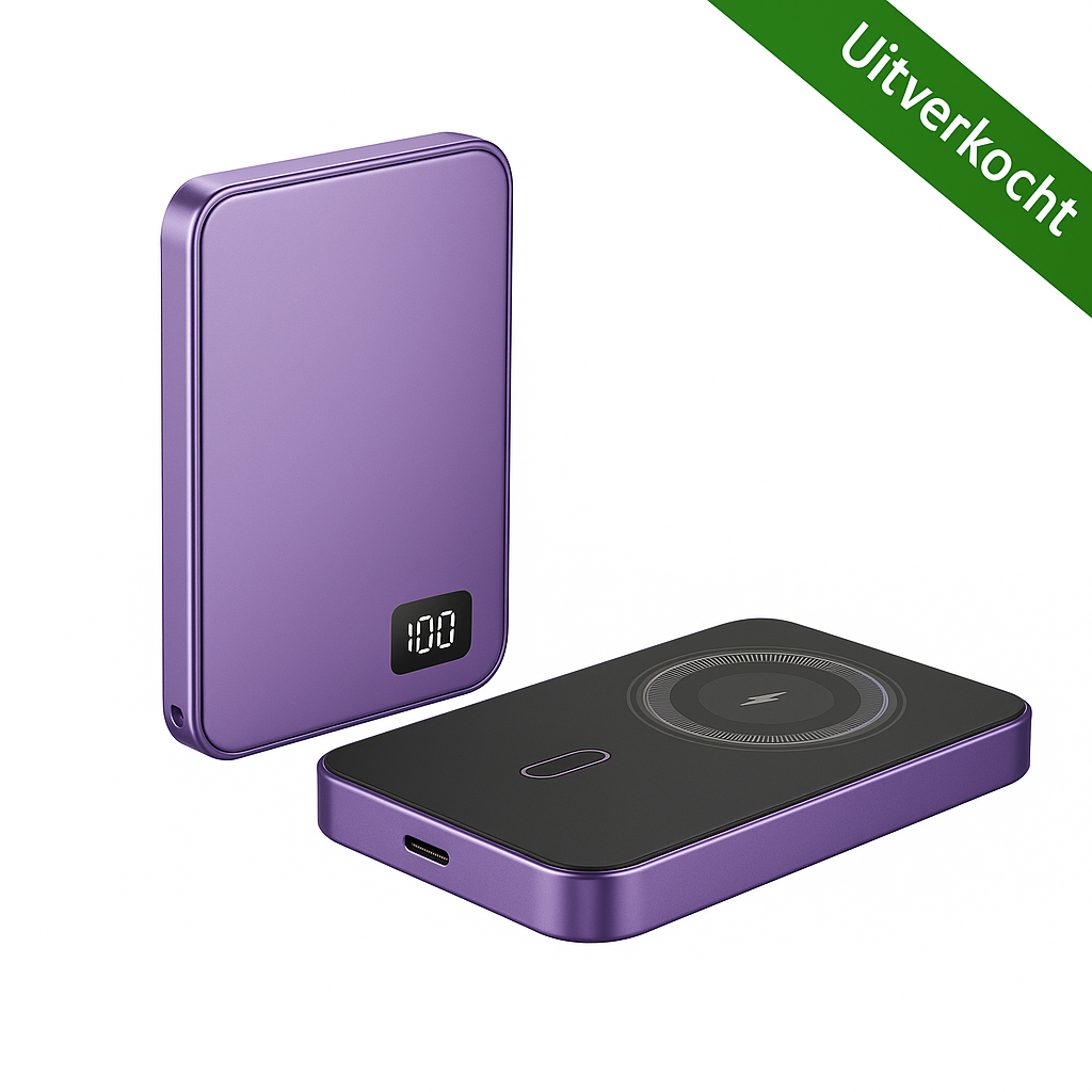 Premium Metalen MagSafe Powerbank