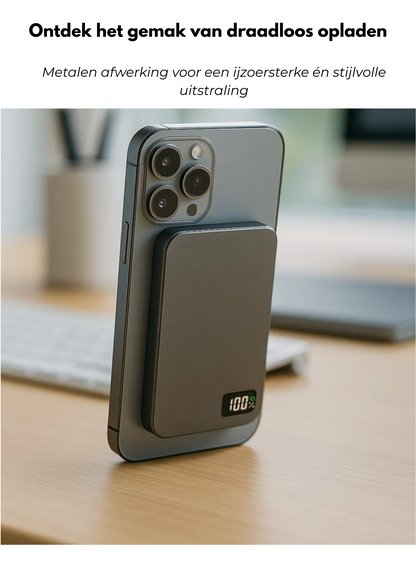Premium Metalen MagSafe Powerbank