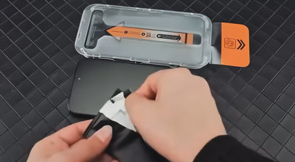 Krasbestendige Screenprotector + Installatieframe